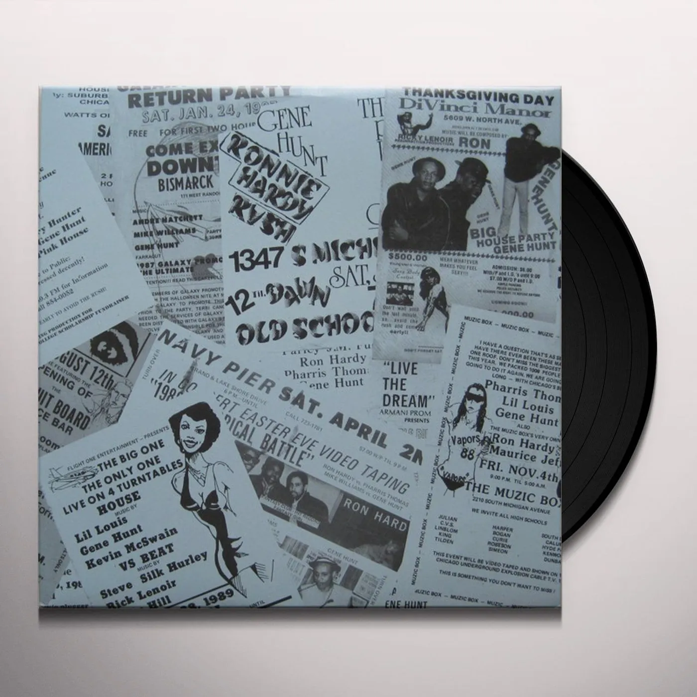 Gene Hunt CHICAGO DANCE TRACKS 1 Vinyl Record