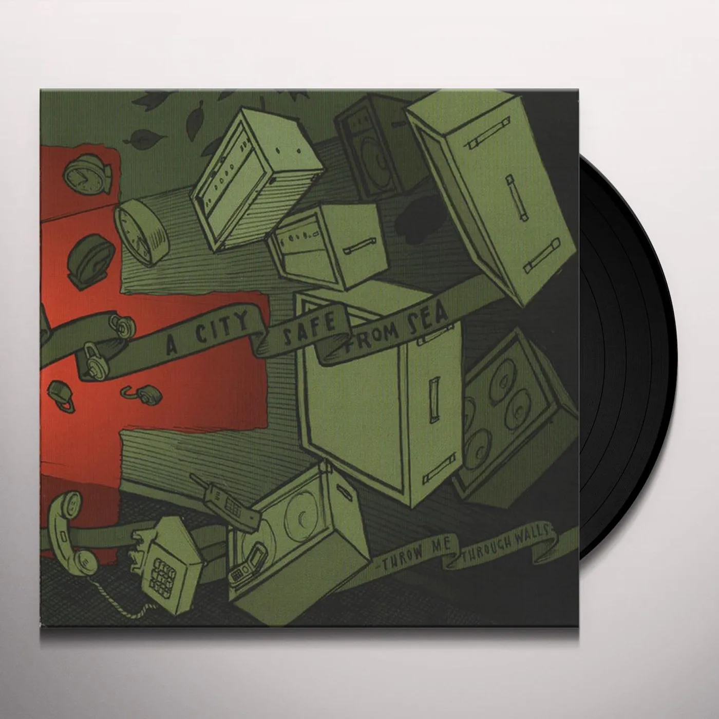 A City Safe From Sea THROW ME THROUGH WALLS Vinyl Record