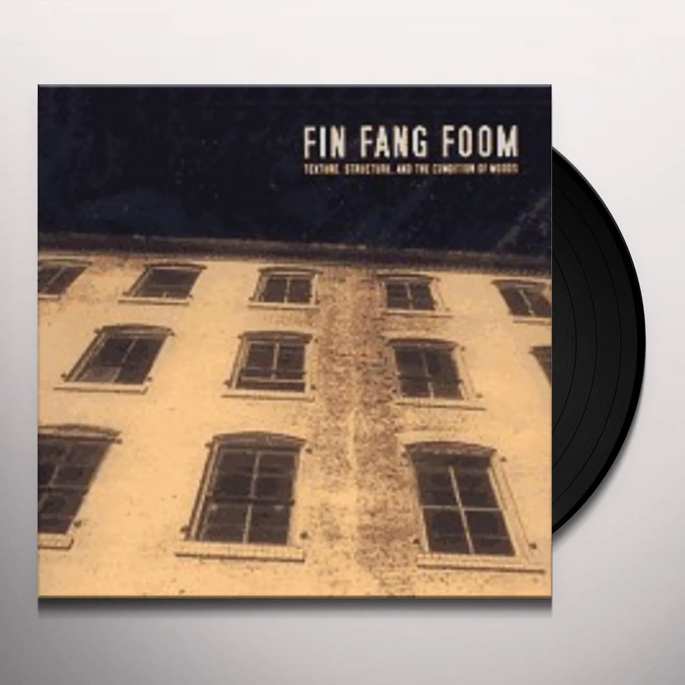 FIN!FANG!FOOM! TEXTURE STRUCTURE & THE CONDITIONS OF MOOD Vinyl Record