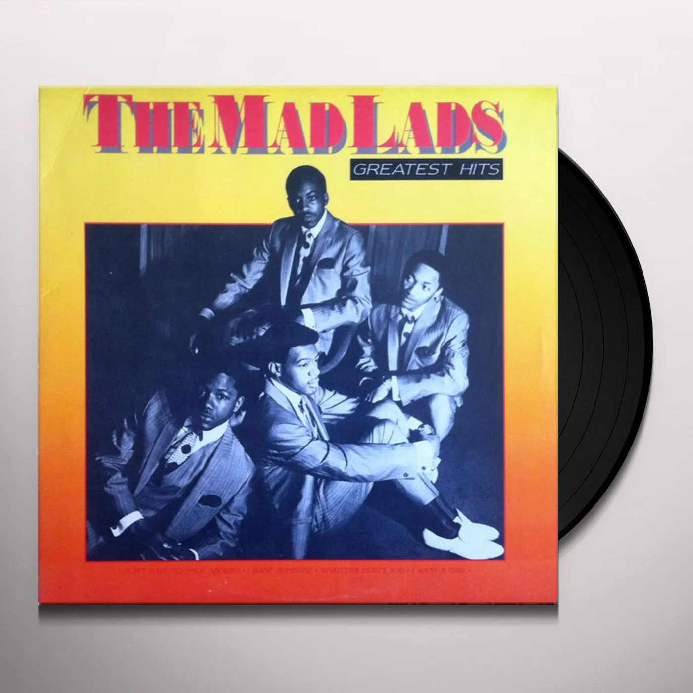 The Mad Lads GREATEST HITS Vinyl Record