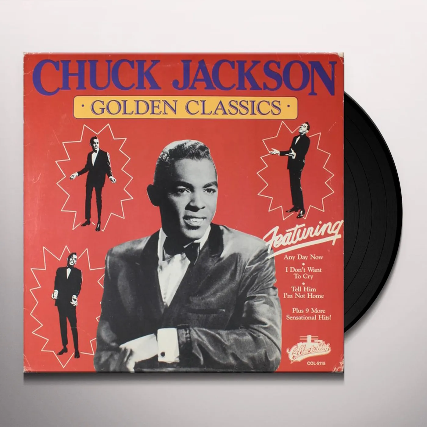 Chuck Jackson GOLDEN CLASSICS Vinyl Record