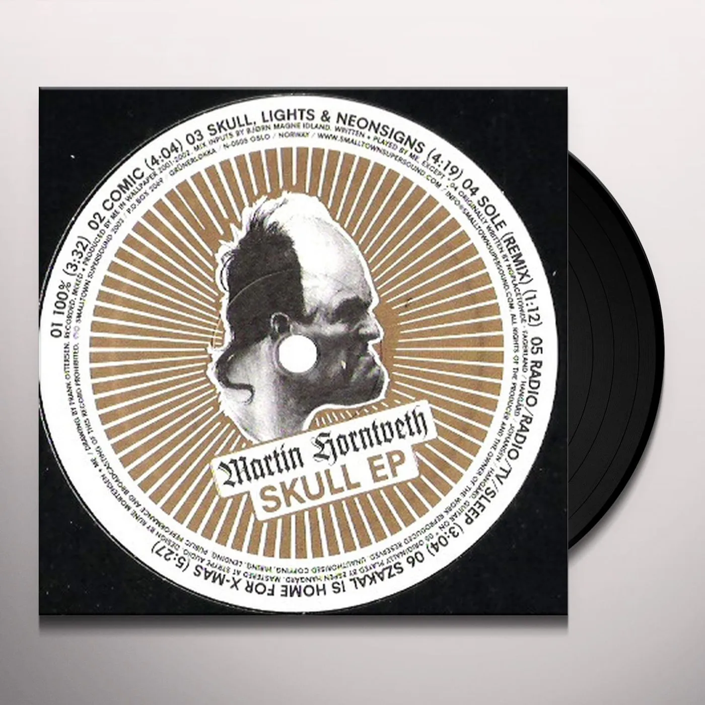 Martin Horntveth SKULL / FAST MOTION Vinyl Record