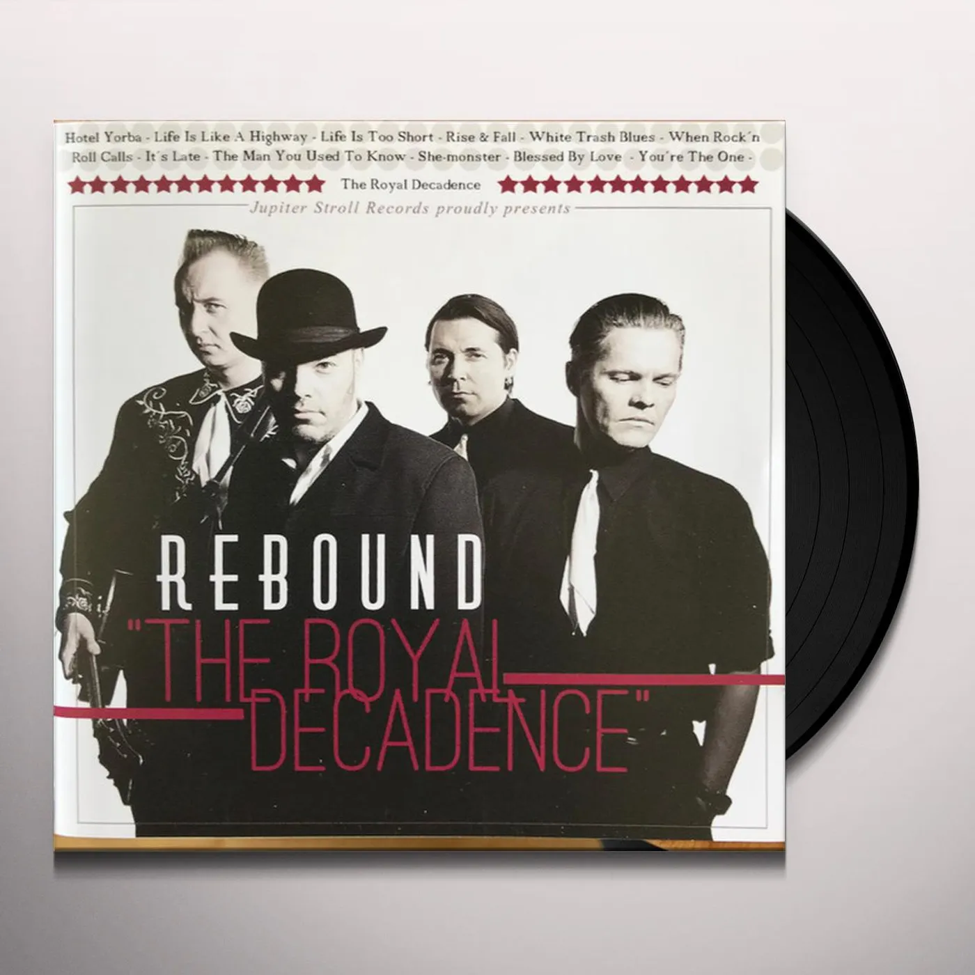 Rebound ROYAL DECADENCE Vinyl Record - Sweden Release