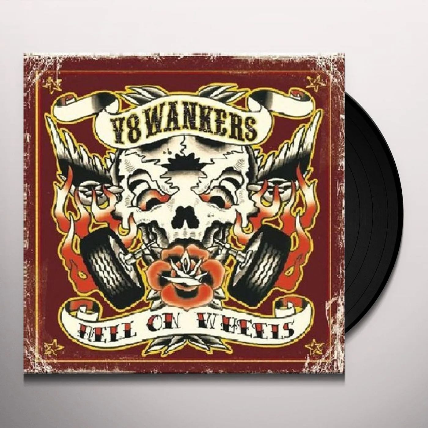 V8 Wankers HELL ON WHEELS (GER) (Vinyl)