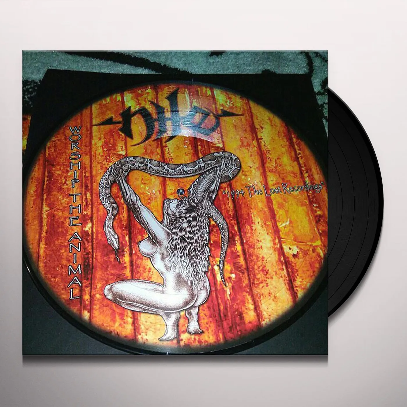 Nile WORSHIP THE ANIMAL Vinyl Record