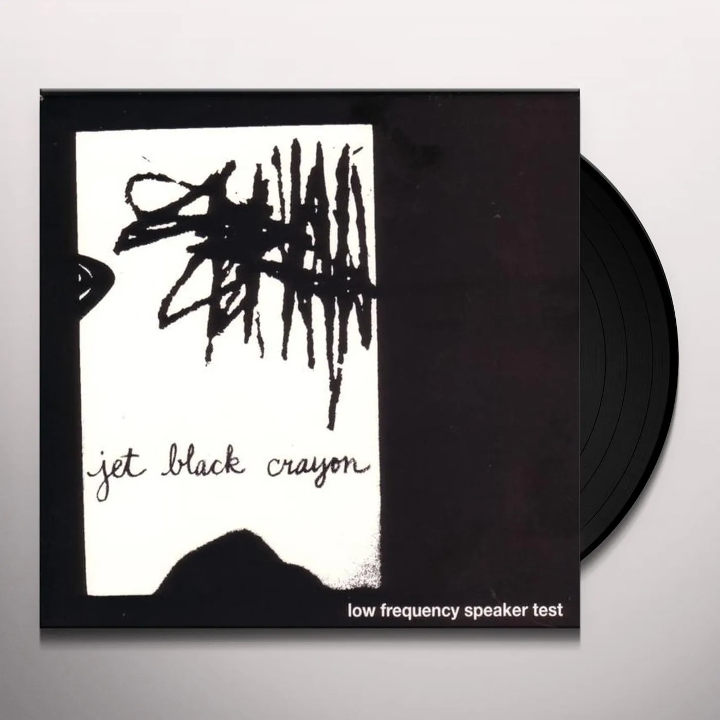 Jet Black Crayon LOW FREQUENCY SPEAKER TEST (EP) Vinyl Record