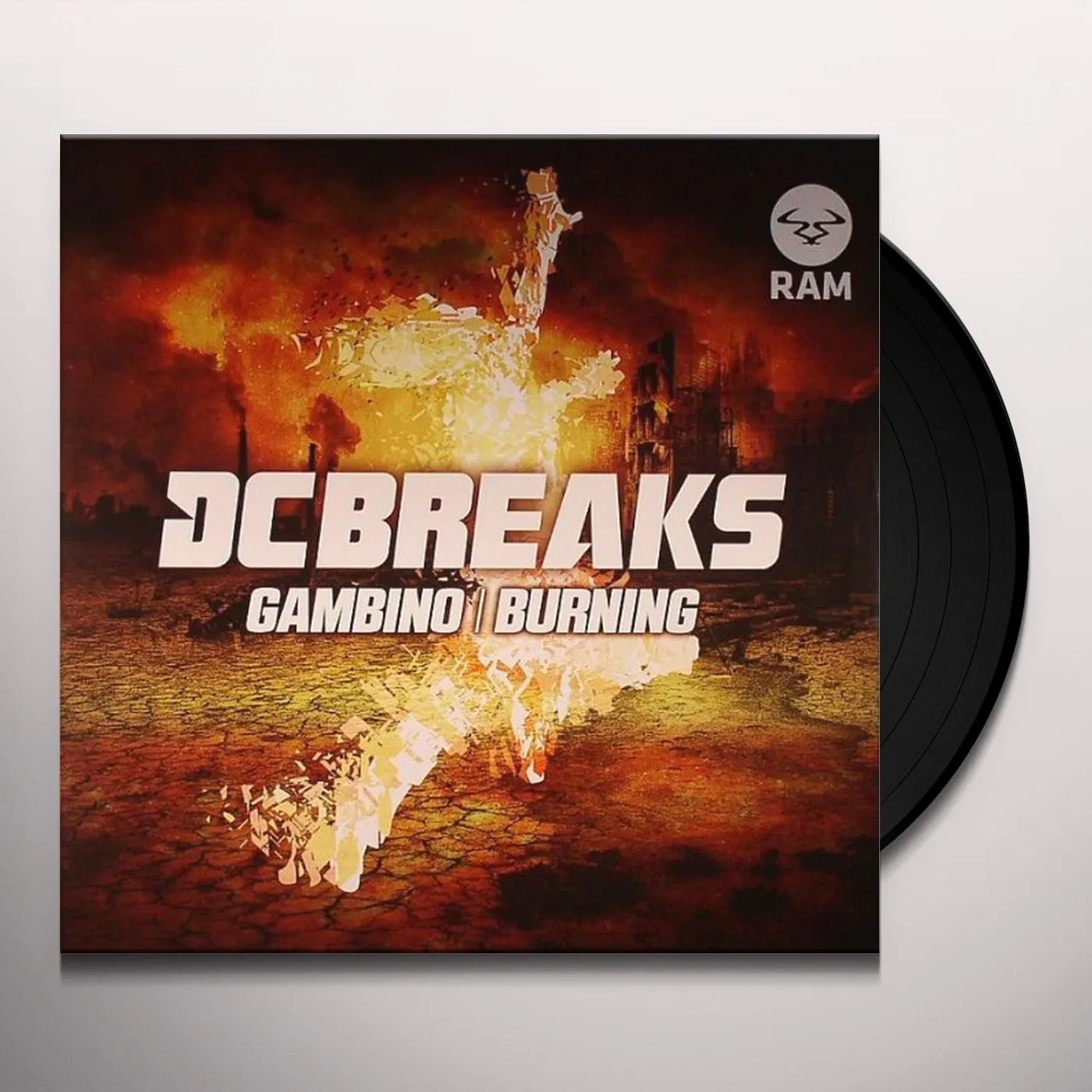DC Breaks GAMBINO/BURNING Vinyl Record - UK Release
