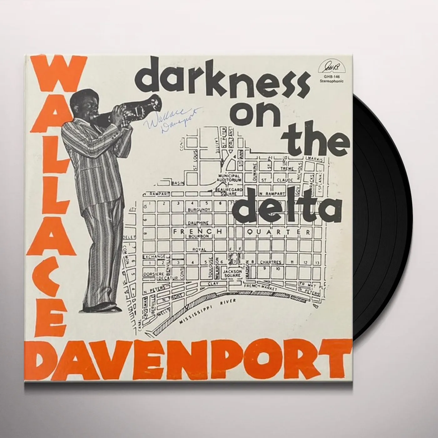 Wallace Davenport DARKNESS ON THE DELTA (Vinyl)