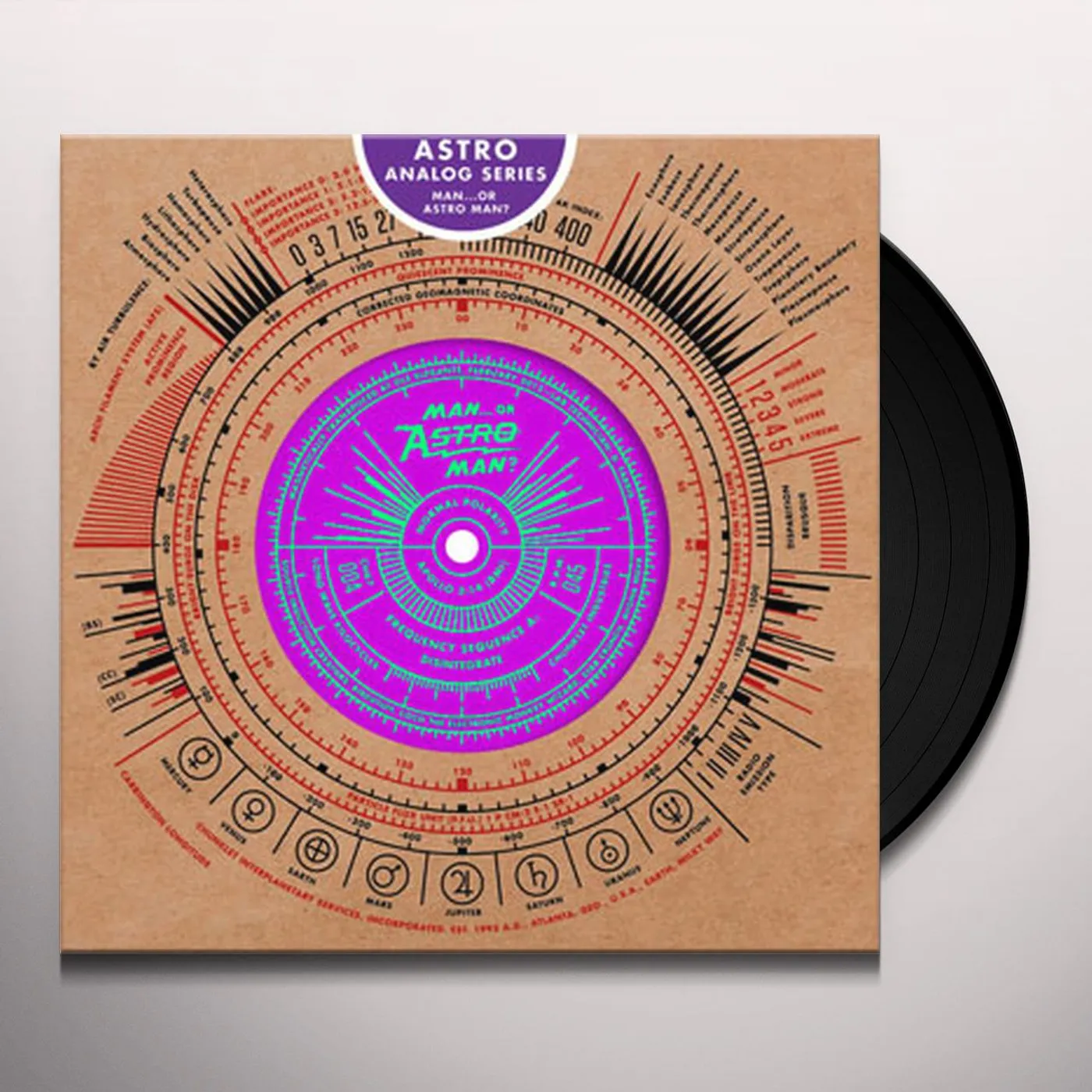 Man Or Astro-Man? ANALOG SERIES 3 Vinyl Record