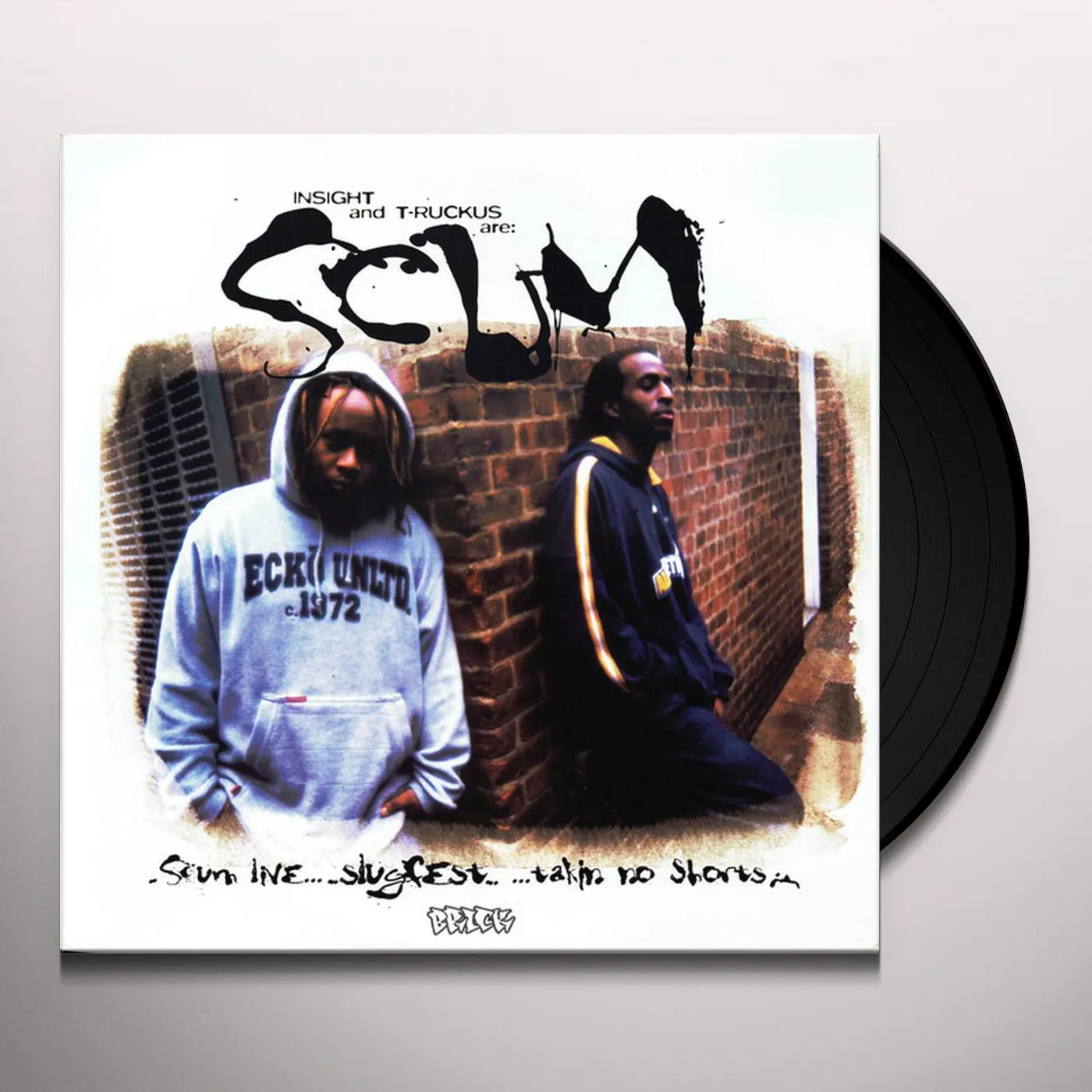 SCUM LIVE / SLUGFEST Vinyl Record