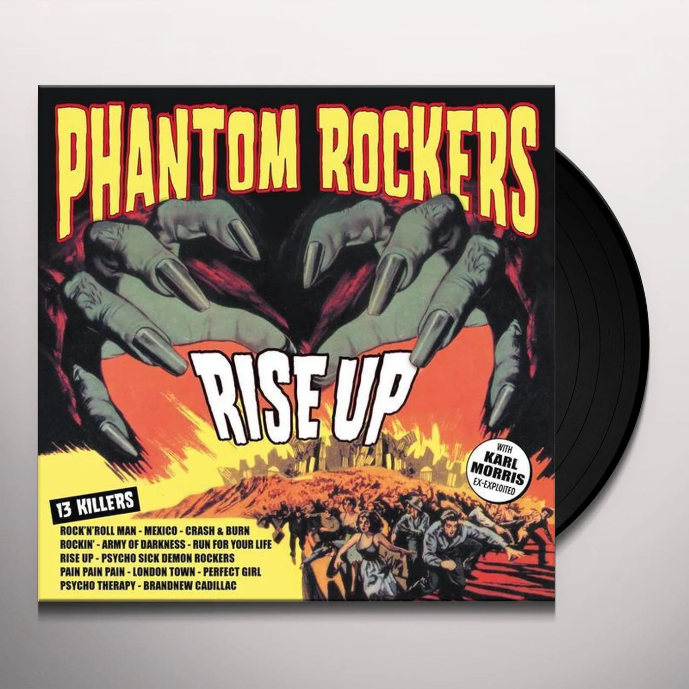 Phantom Rockers Rise Up Vinyl Record