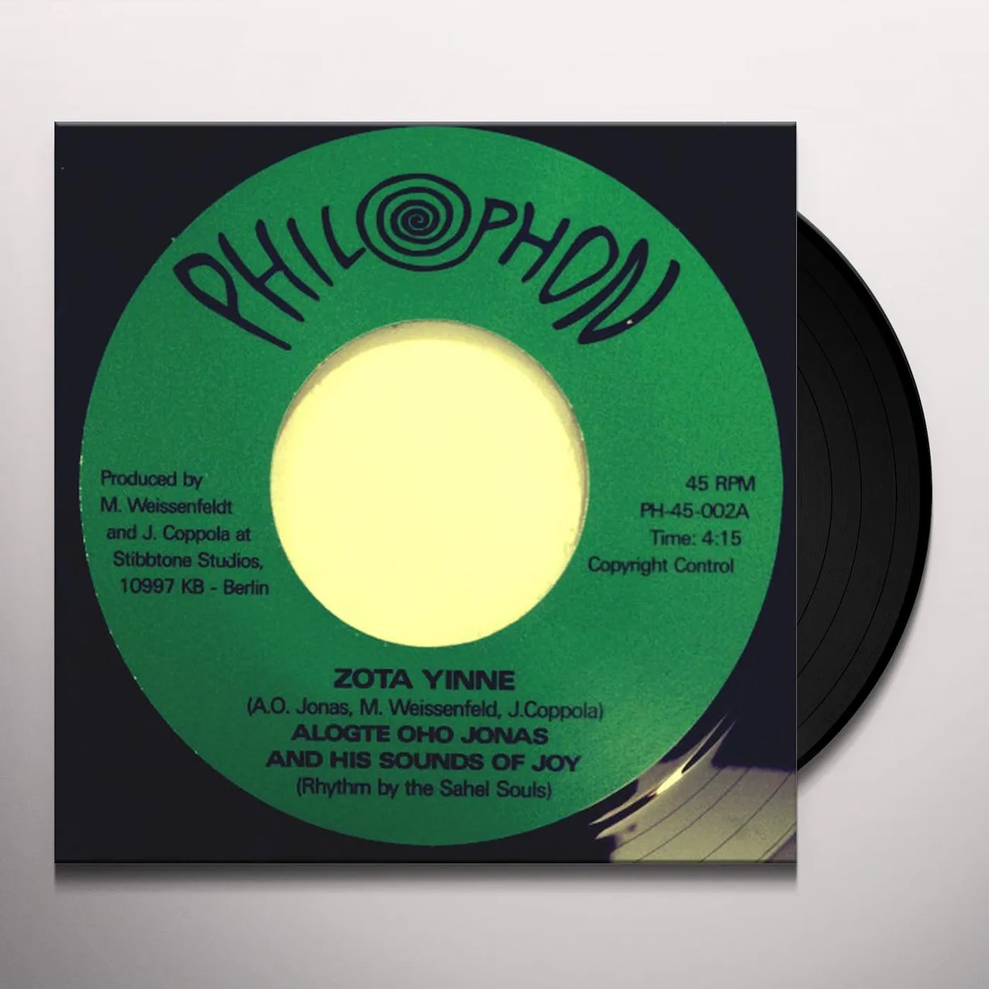 Alogte Oho Jonas and His Sounds of Joy ZOTA YINNE/STARLET ROAD FILLING STATION ROMANCE Vinyl Record