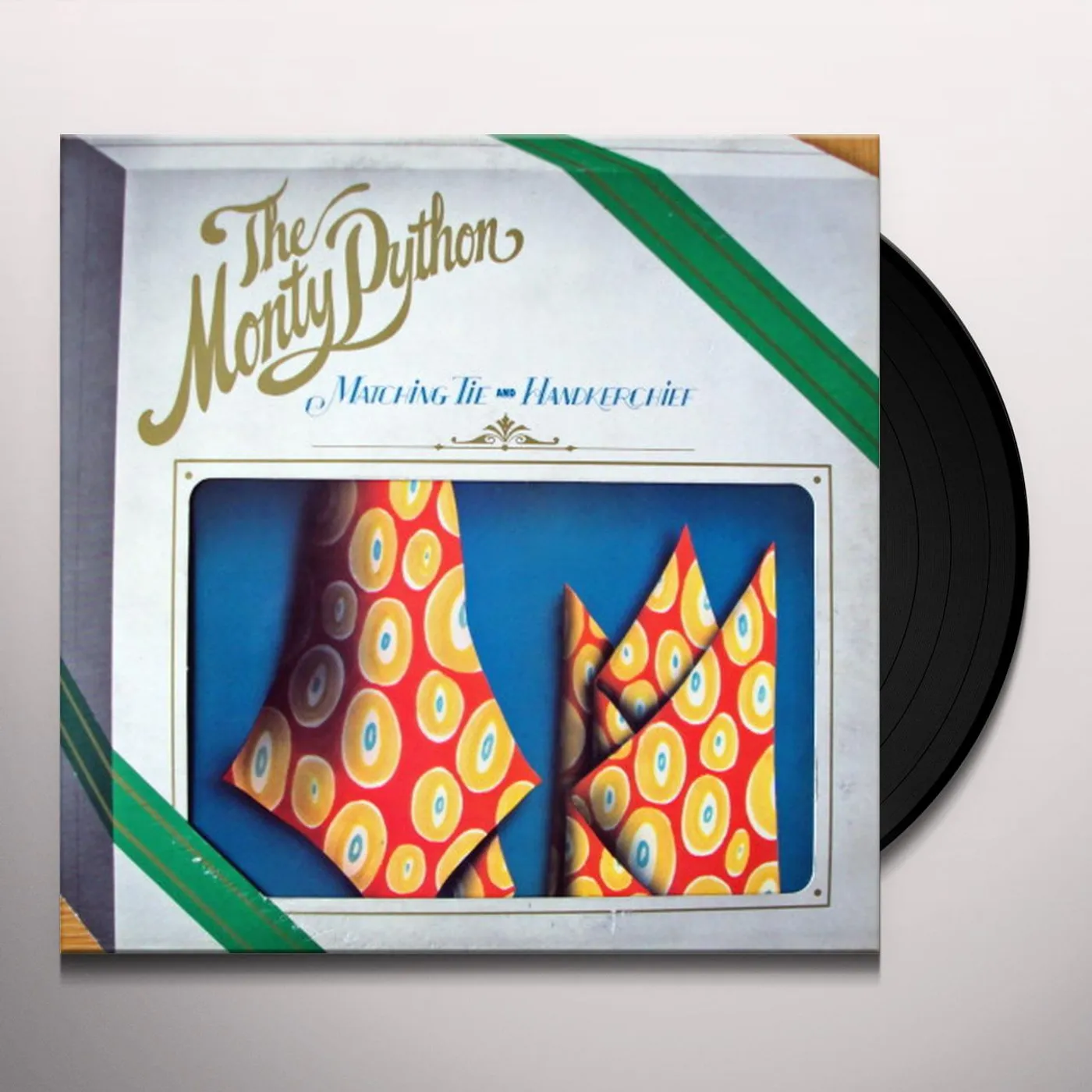 Monty Python MATCHING TIE & HANDKERCHIEF Vinyl Record