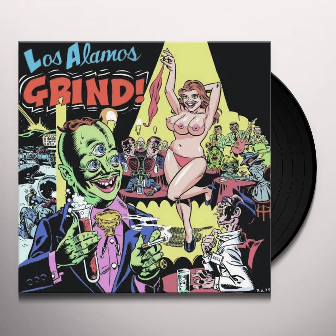 LOS ALAMOS GRIND! / VARIOUS Vinyl Record - Portugal Release