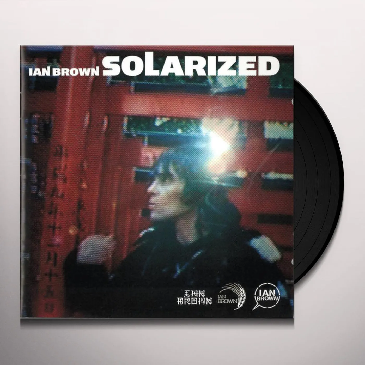 Ian Brown SOLARIZED Vinyl Record - Holland Release