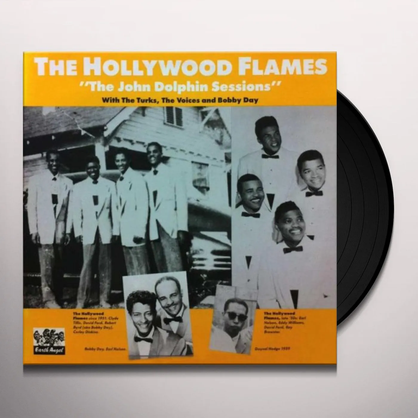 The Hollywood Flames JOHN DOLPHIN SESSIONS Vinyl Record