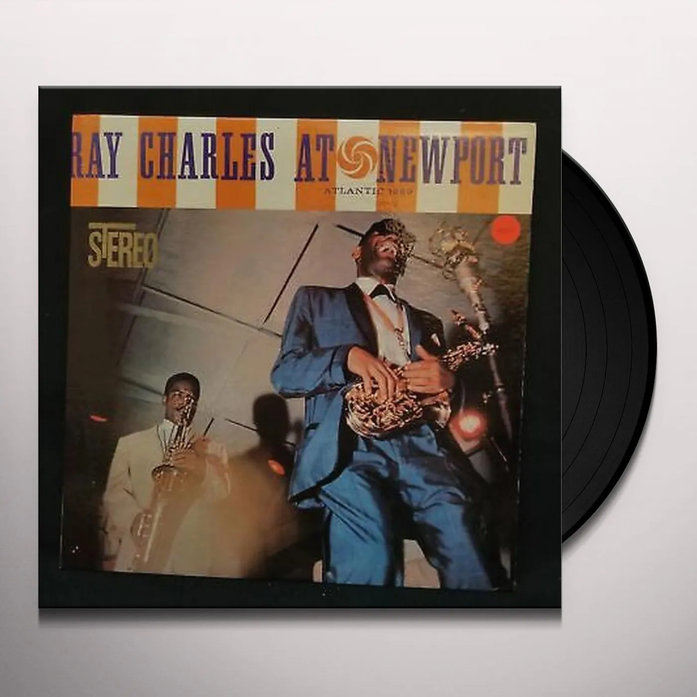 Ray Charles AT NEWPORT: ORIGINAL ALBUM Vinyl Record - Holland Release