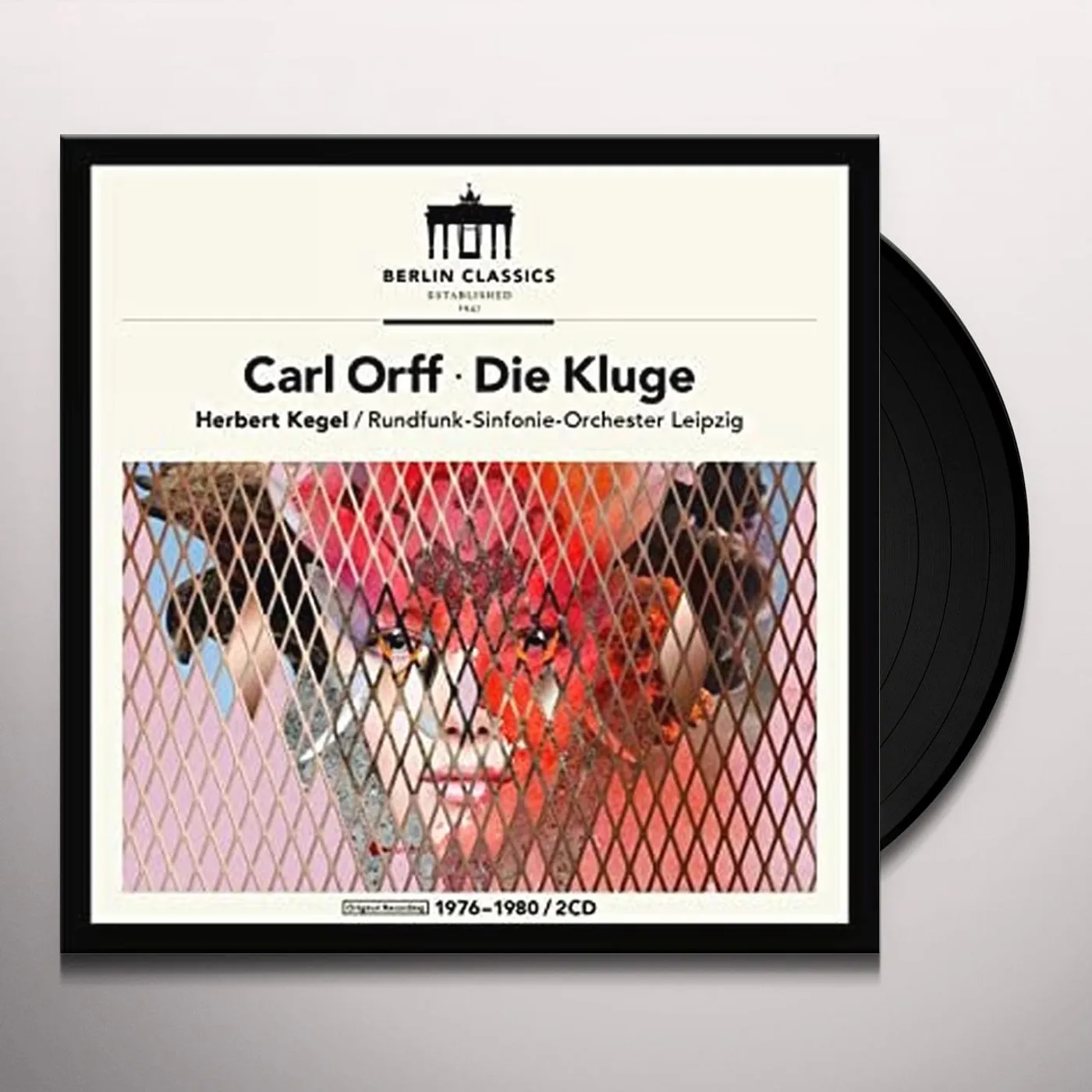 Orff / Herbert Kegel / Runfunk-Sinfonie-Orchester CARL ORFF: DIE KLUGE Vinyl Record - UK Release