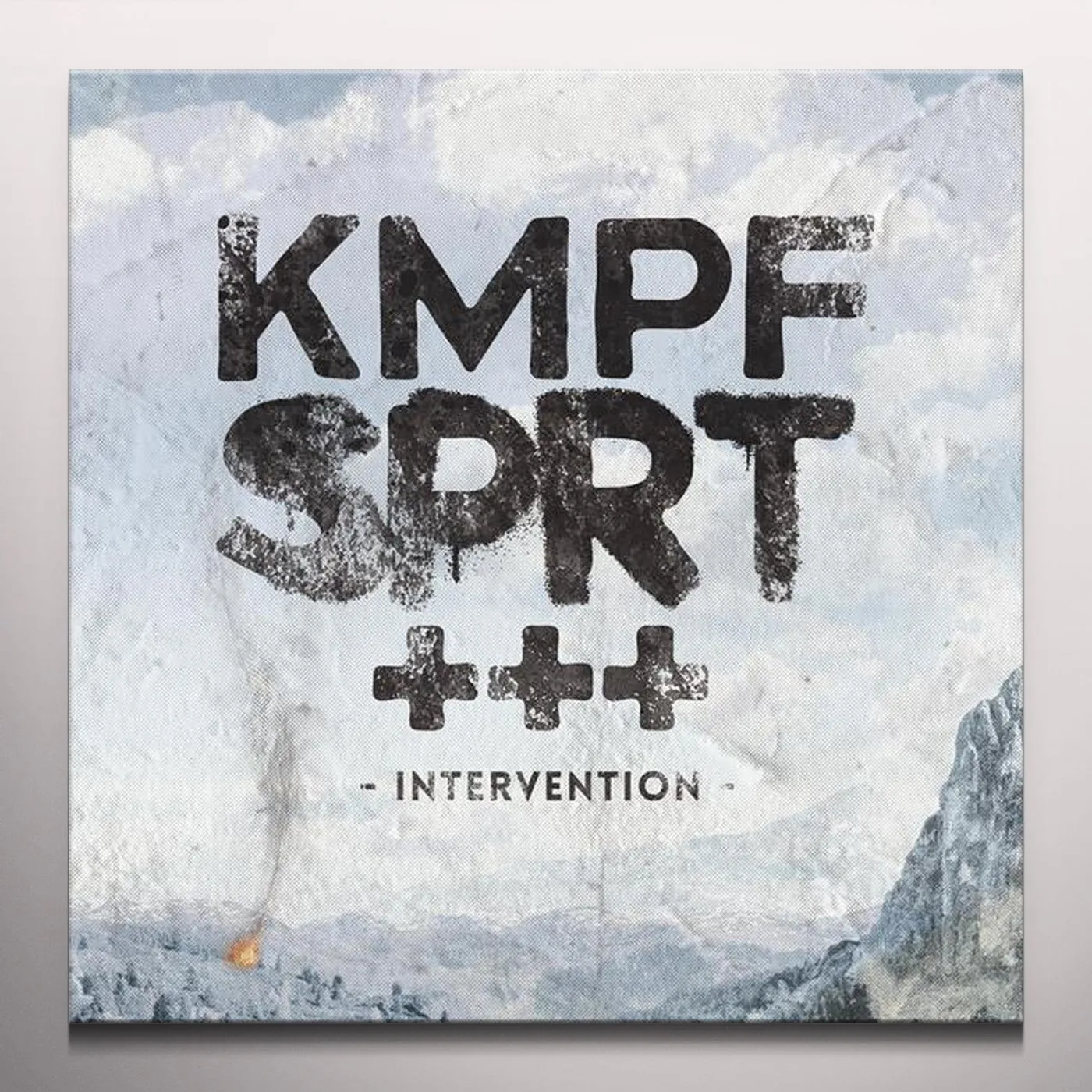 KMPFSPRT INTERVENTION    (GER) Vinyl Record - w/CD, Clear Vinyl, Gatefold Sleeve
