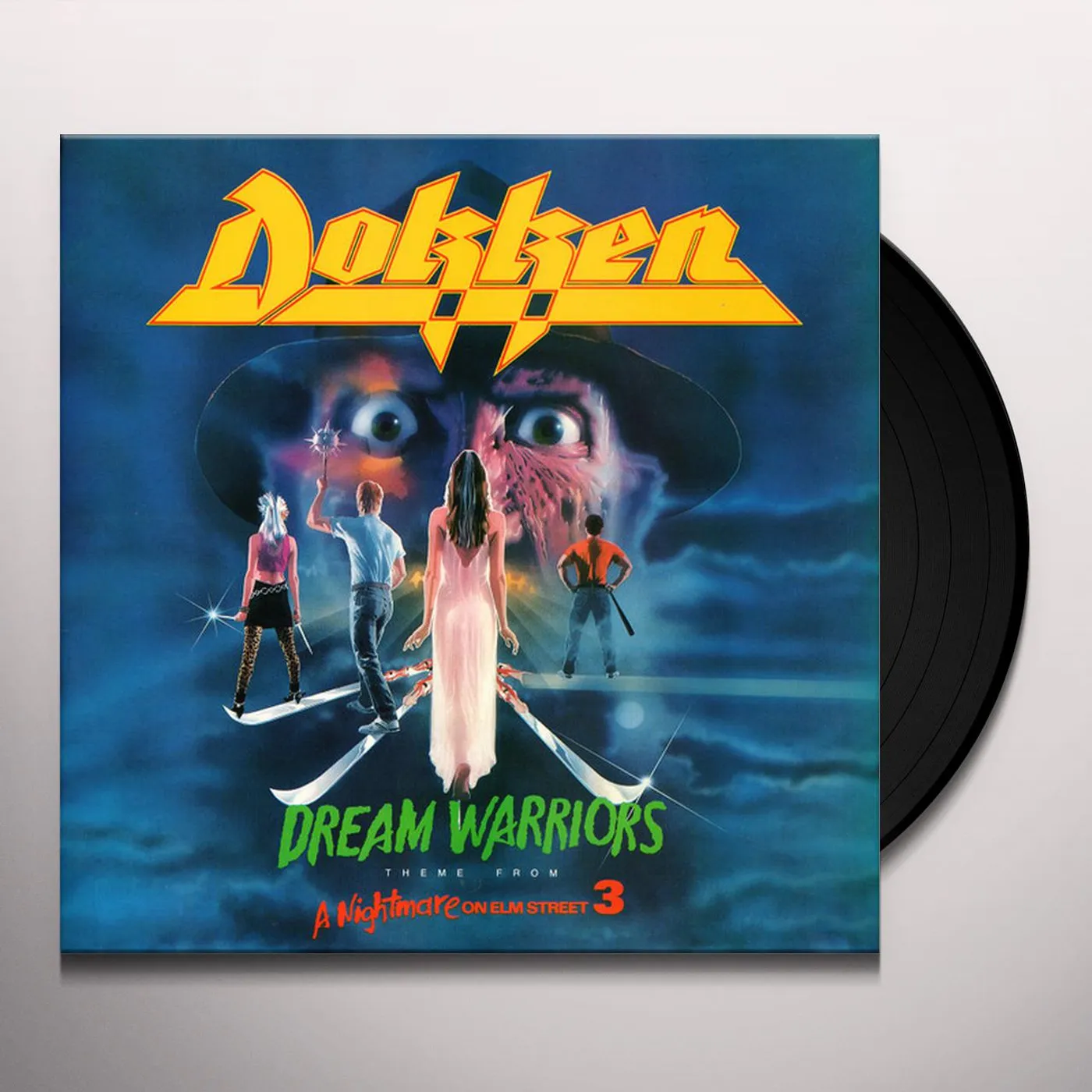 DOKKEN   DREAM WARRIORS (THEME FROM NIGHTMARE ON ELM STREET Vinyl Record