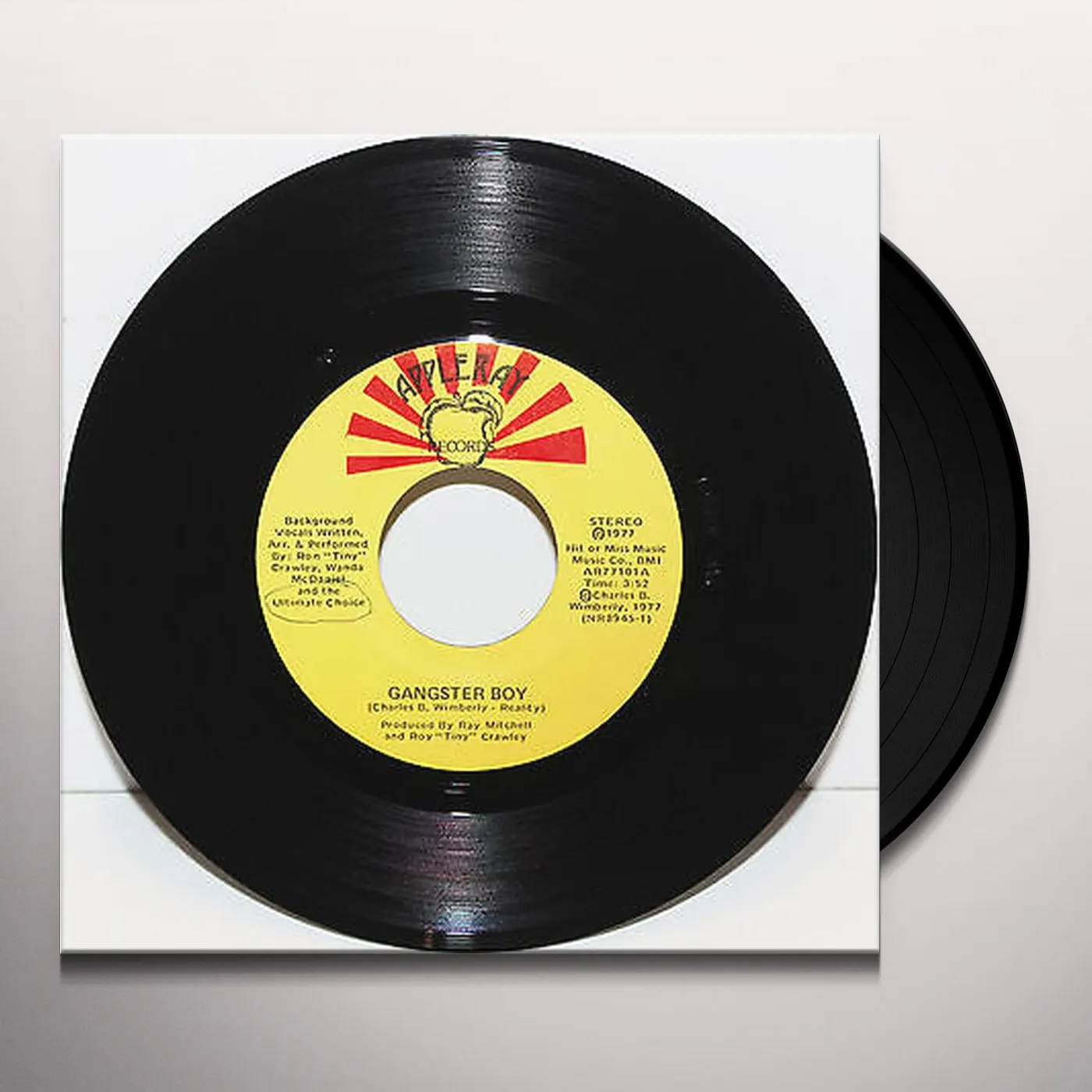 The Reality Band and Show GANGSTERBOY Vinyl Record