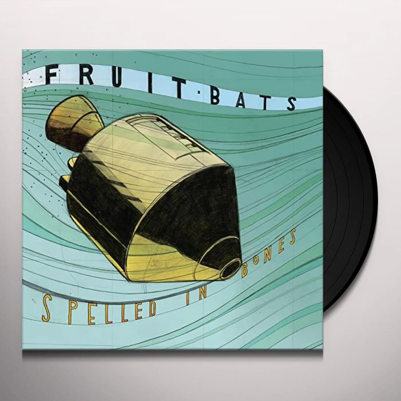 Fruit Bats Spelled In Bones Vinyl Record