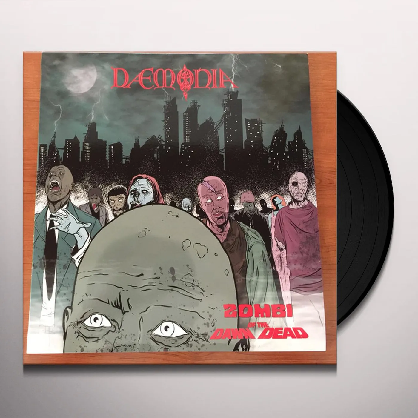 Daemonia ZOMBI/DOWN OF THE DEAD Vinyl Record - Italy Release
