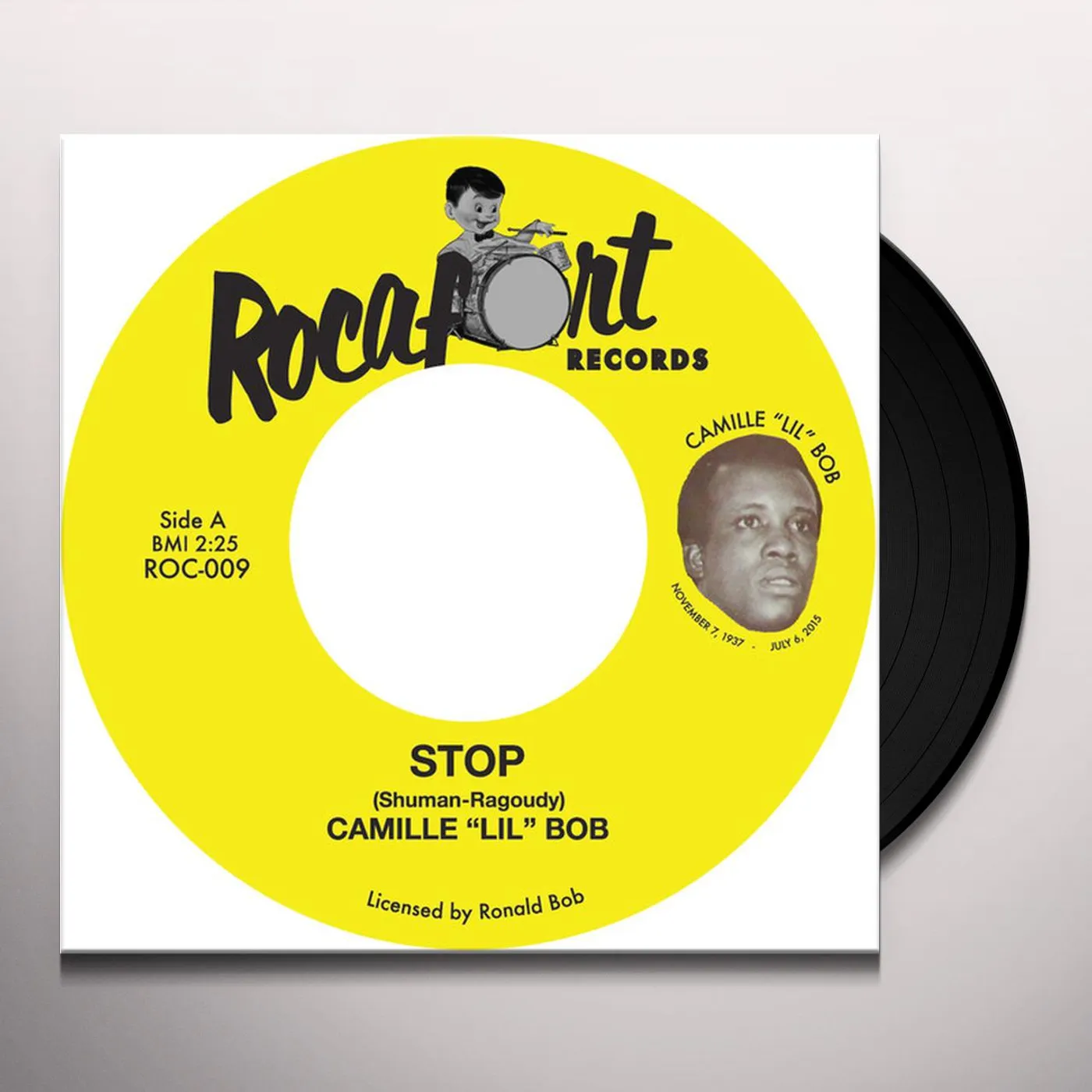 Lil Bob Camille STOP / I GOT LOADED Vinyl Record - UK Release
