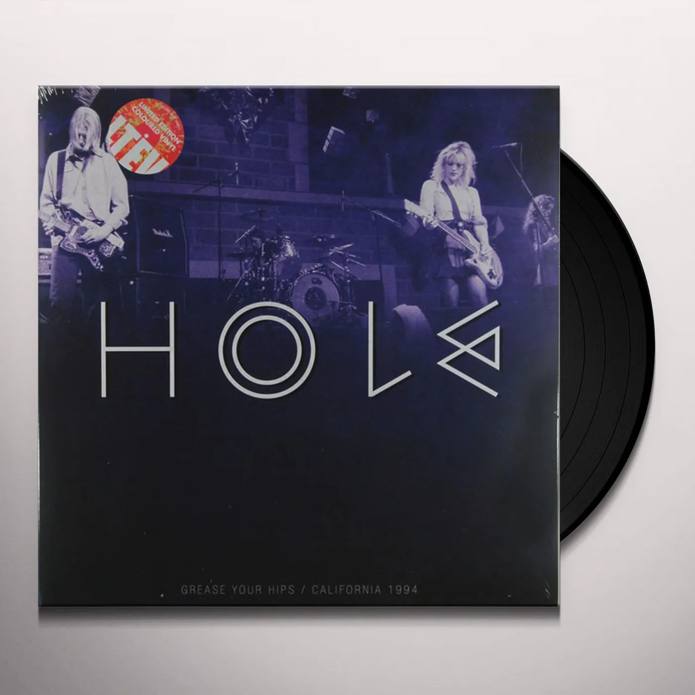 Hole GREASE YOUR HIPS: SAN FRANCISCO 1994 Vinyl Record - UK Release