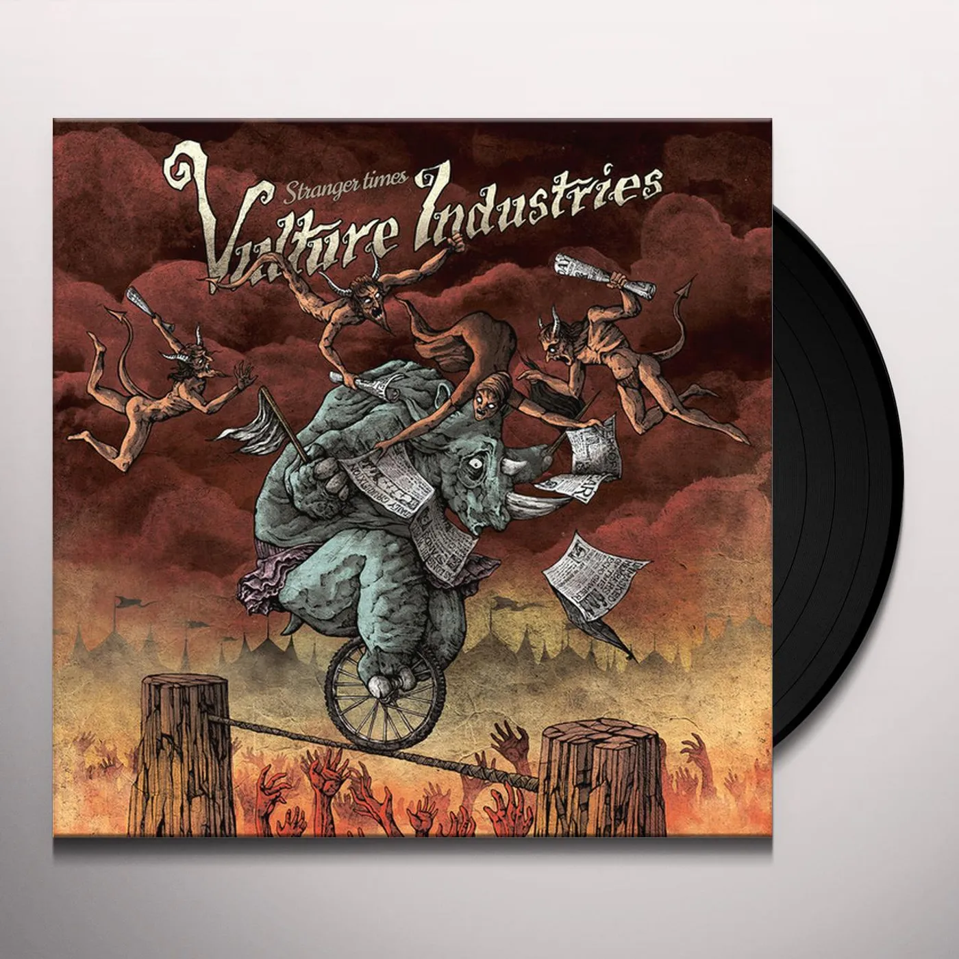 Vulture Industries STRANGER TIMES Vinyl Record