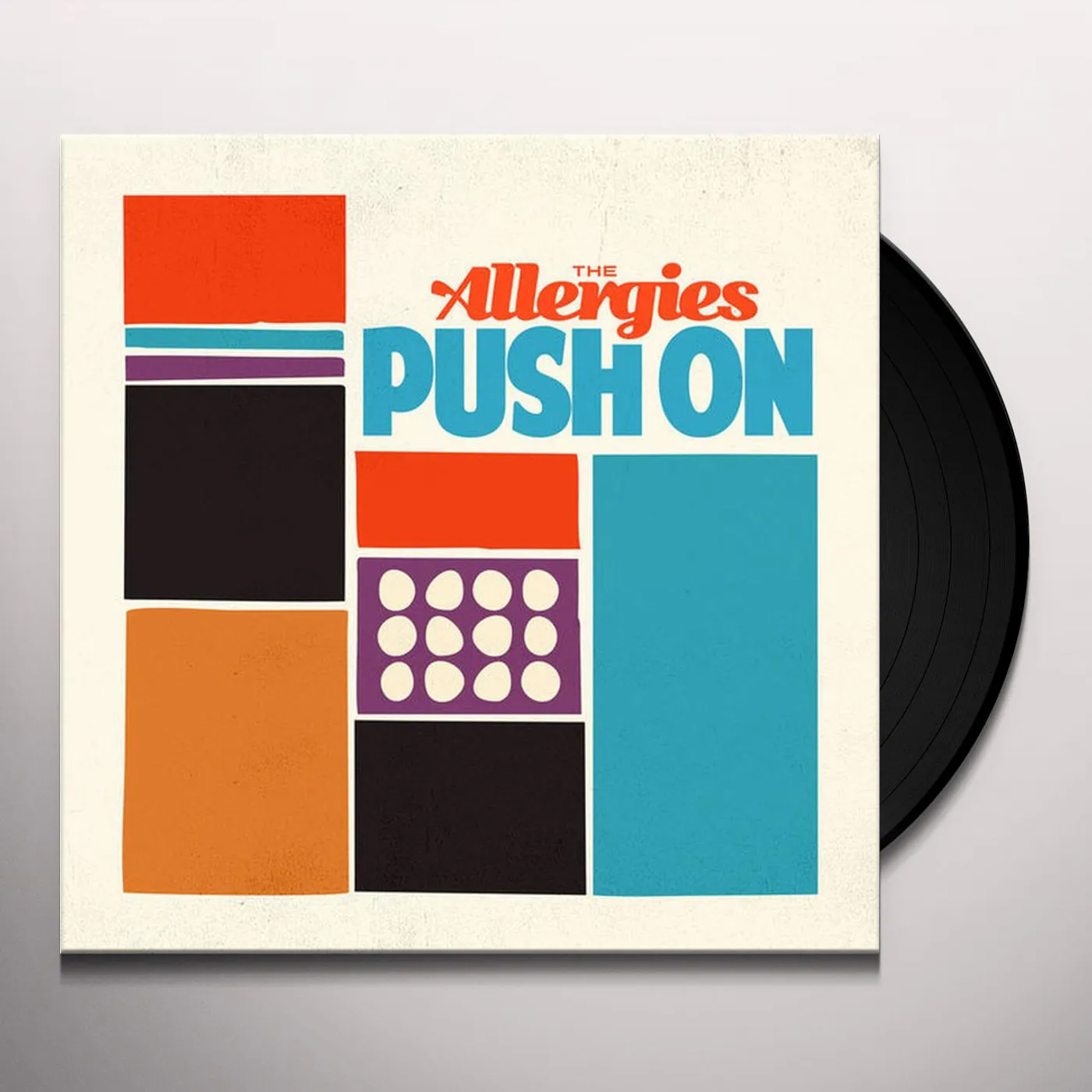 The Allergies PUSH ON Vinyl Record
