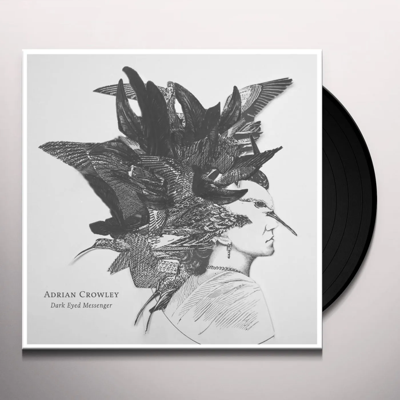 Adrian Crowley Dark Eyed Messenger Vinyl Record