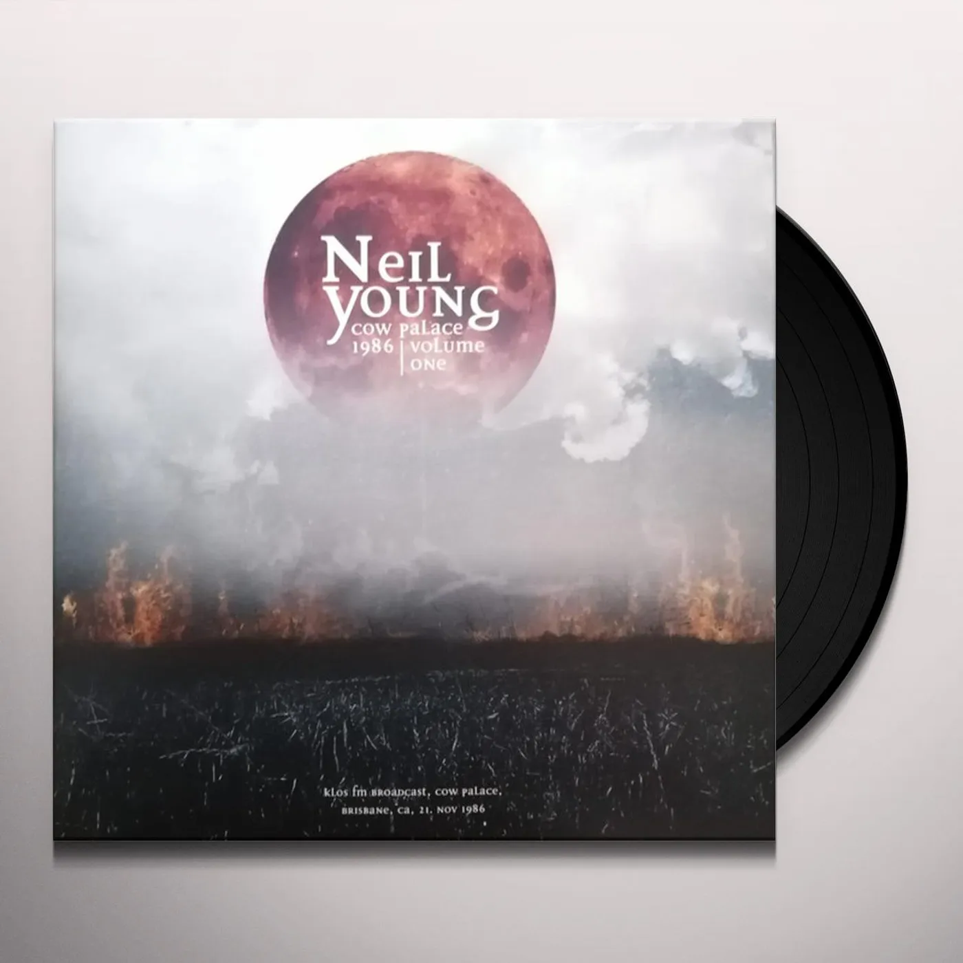 Neil Young COW PALACE 1986 PART 2 Vinyl Record