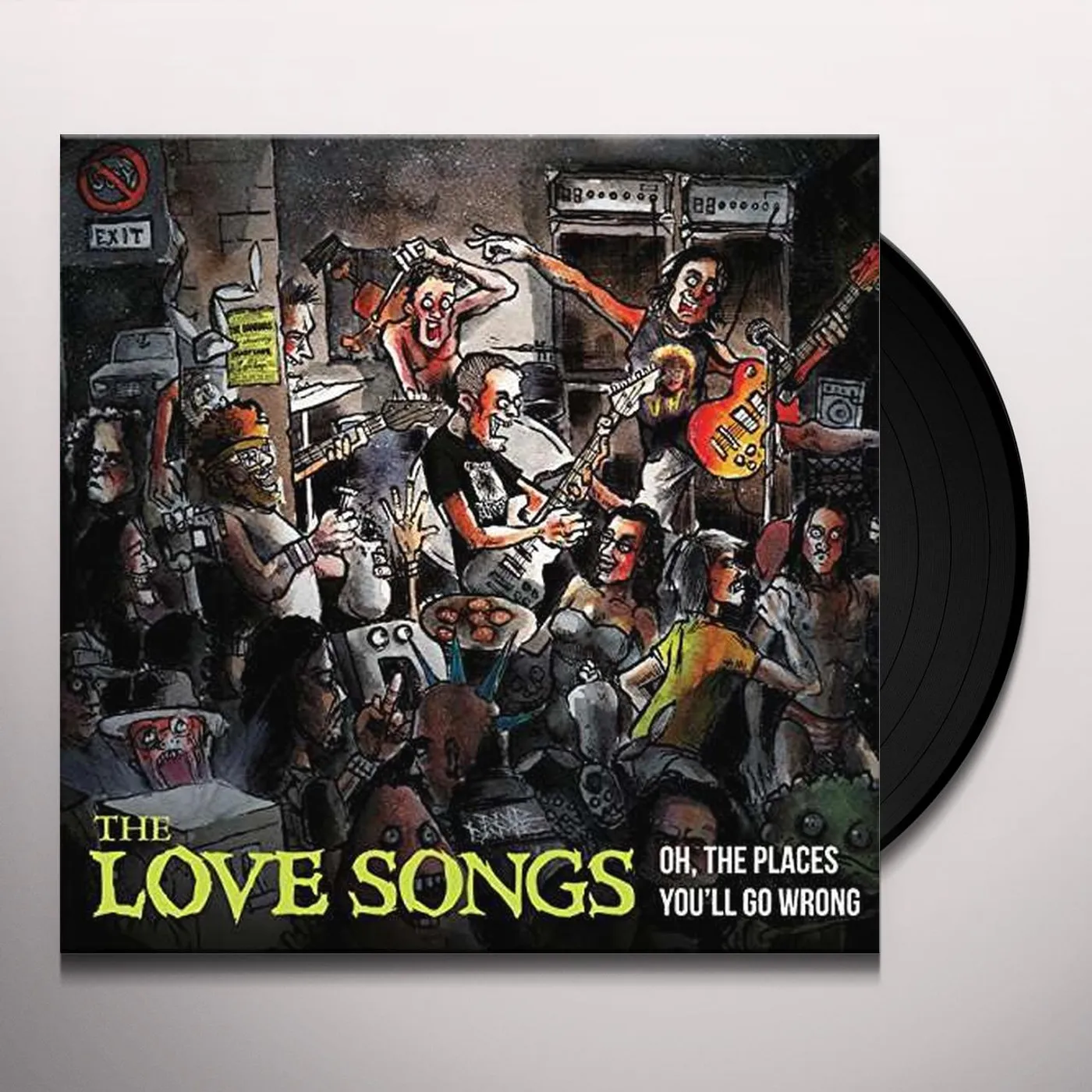 The Love Songs OH THE PLACES YOU'LL GO WRONG Vinyl Record
