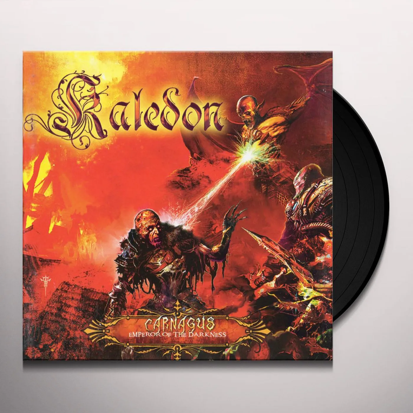 Kaledon CARNAGUS: EMPEROR OF THE DARKNESS Vinyl Record