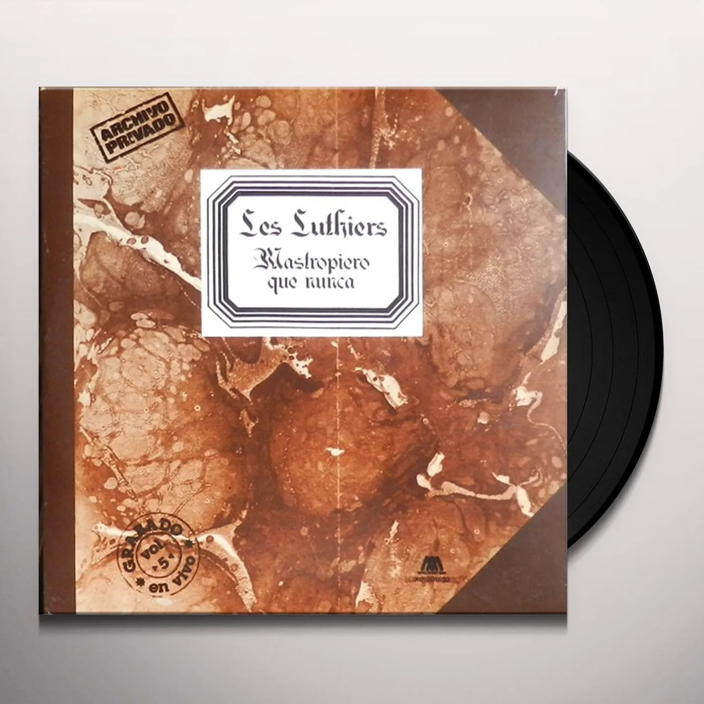 Les Luthiers MASTROPIERO QUE NUNCA Vinyl Record