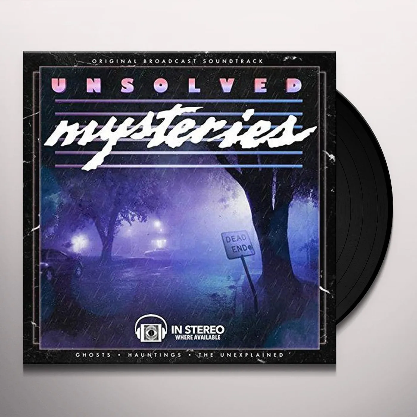 Gary Malkin UNSOLVED MYSTERIES: GHOSTS HAUNTINGS UNEXPLAINED Vinyl Record