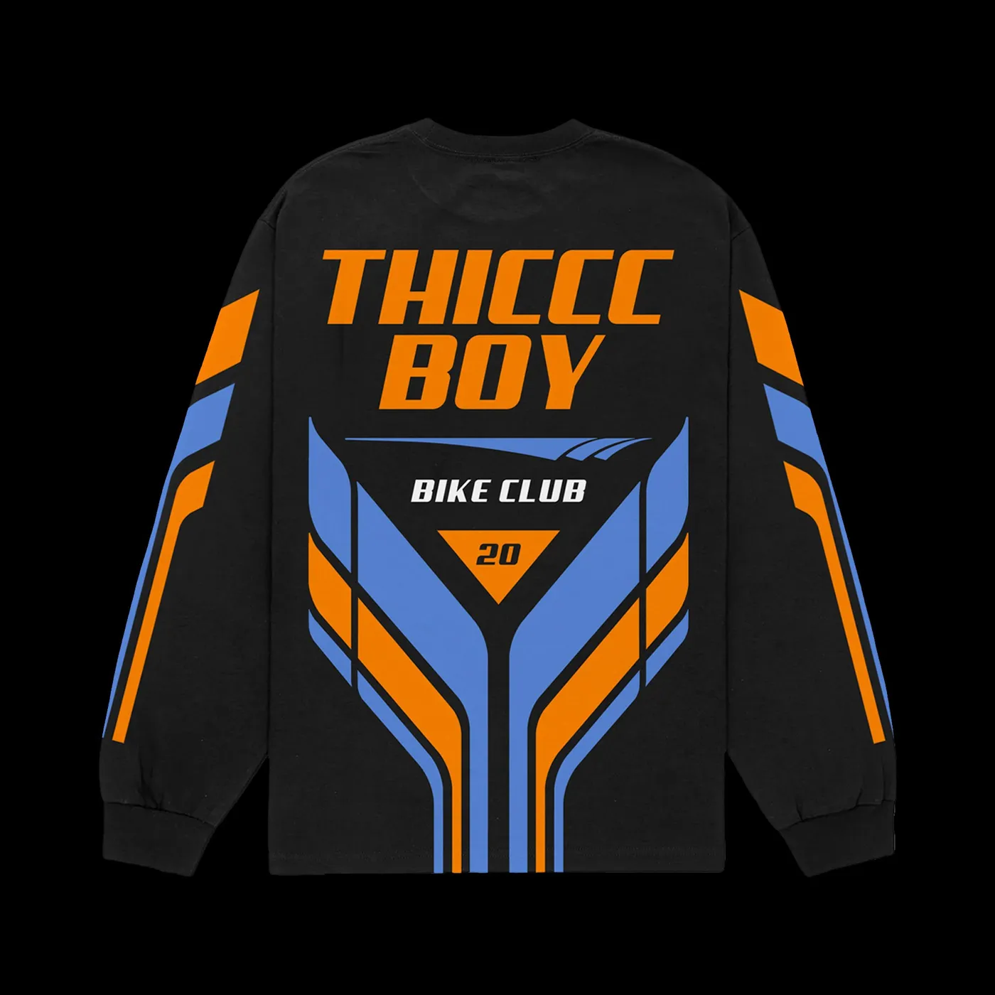Brendan Schaub Thiccc Boy Bike Club Long Sleeve Jersey