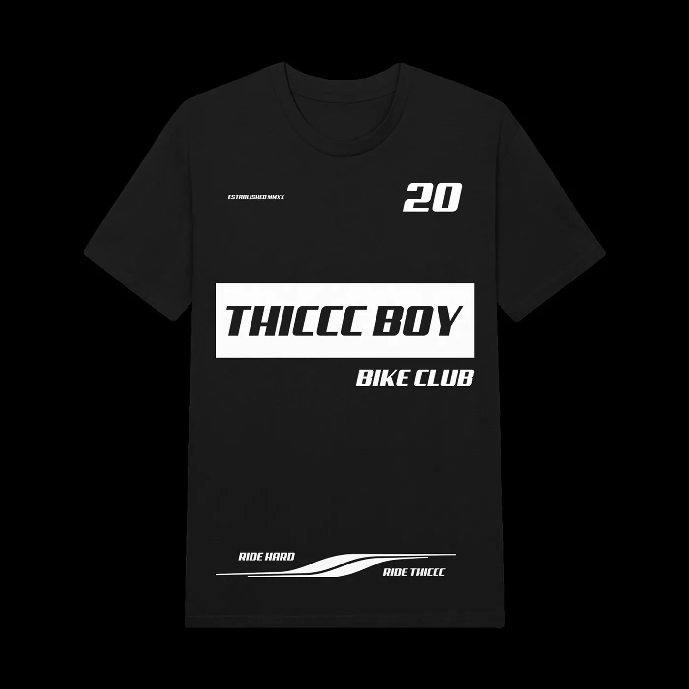 Brendan Schaub Thiccc Boy Bike Club Short Sleeve Jersey