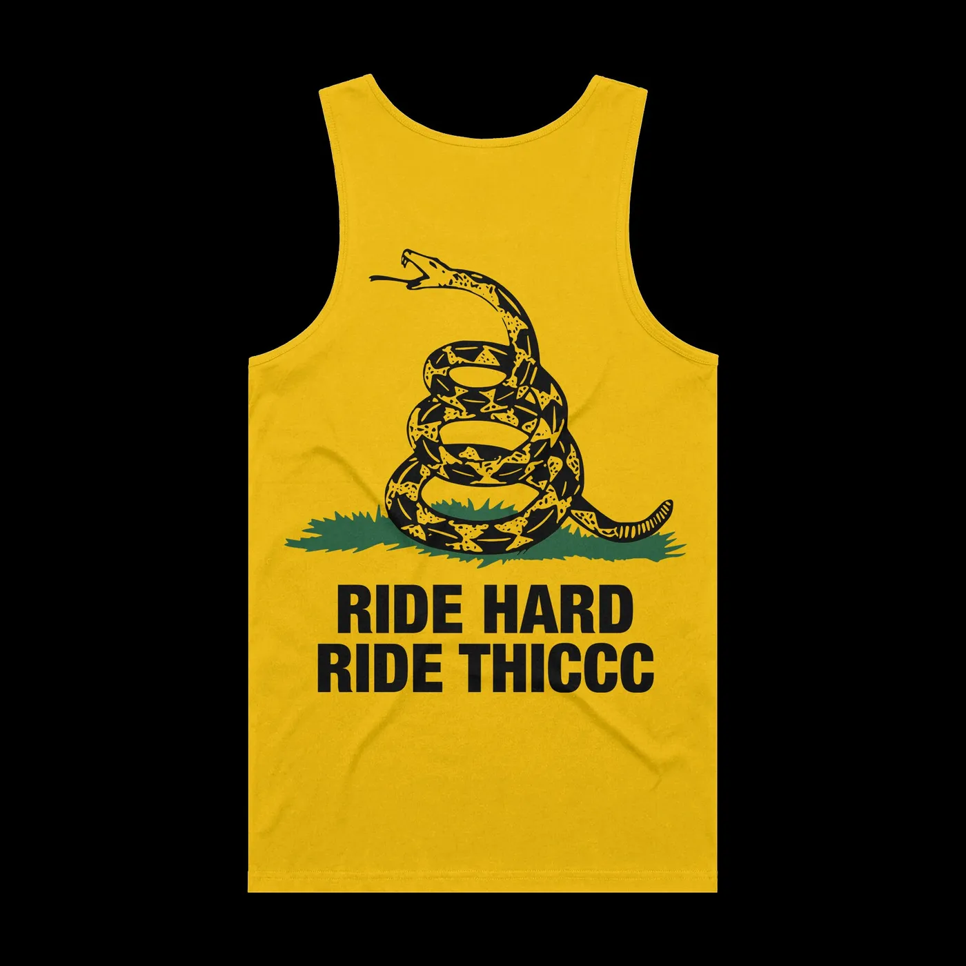 Brendan Schaub Ride Hard Ride Thiccc Snake Tank