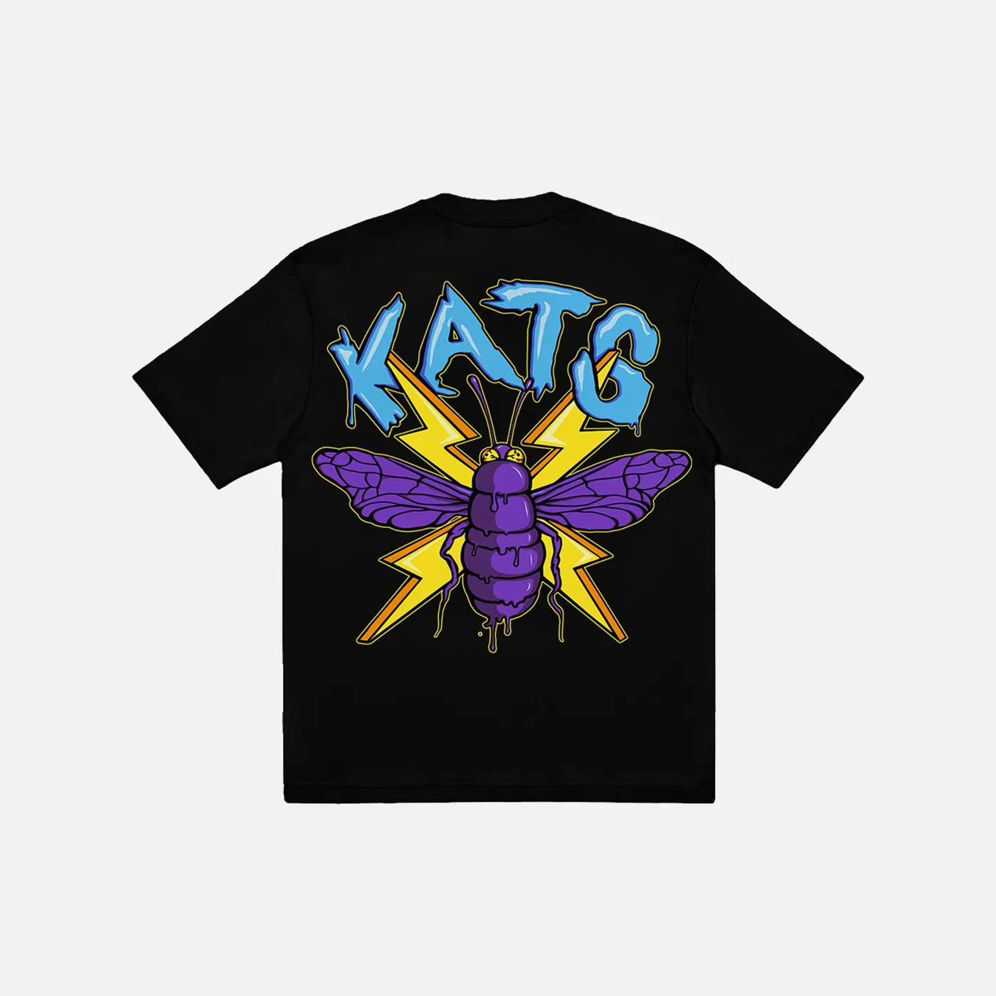 King and The Sting Buzz Buzz Black Tee