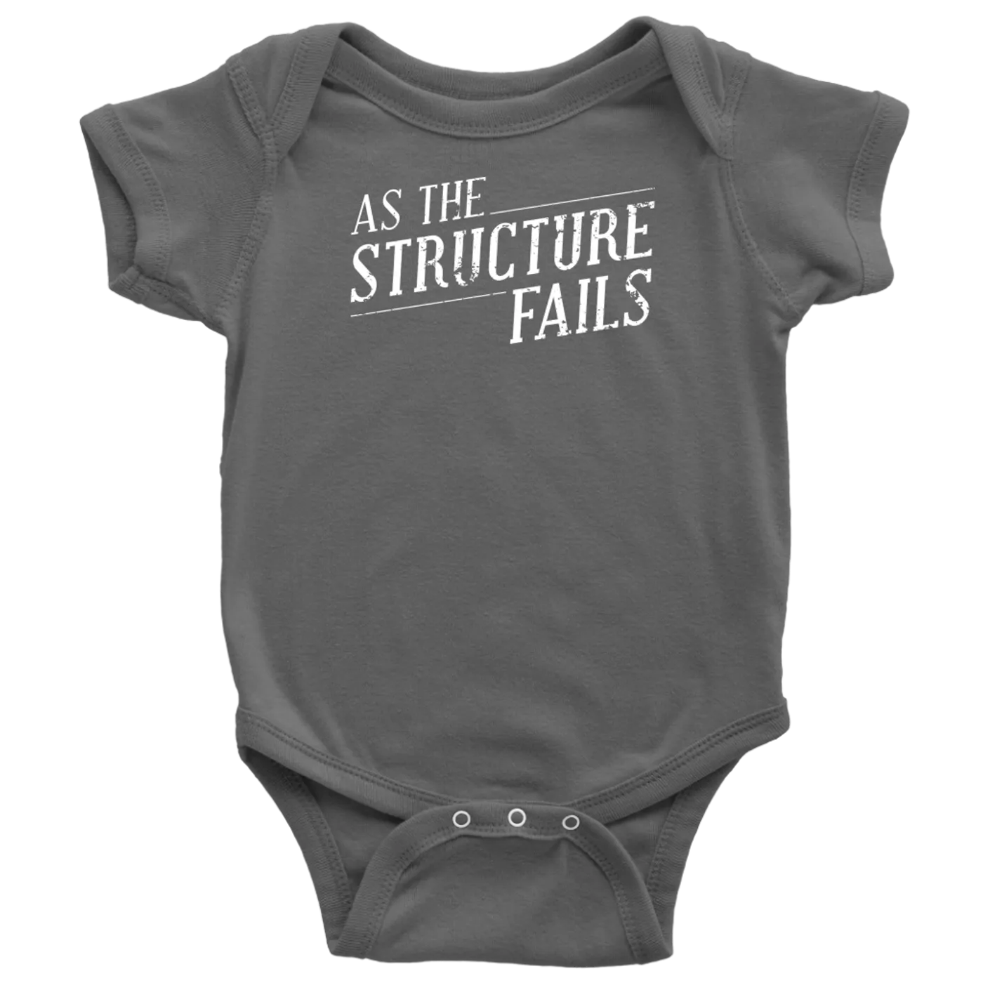 As The Structure Fails Baby Bodysuit