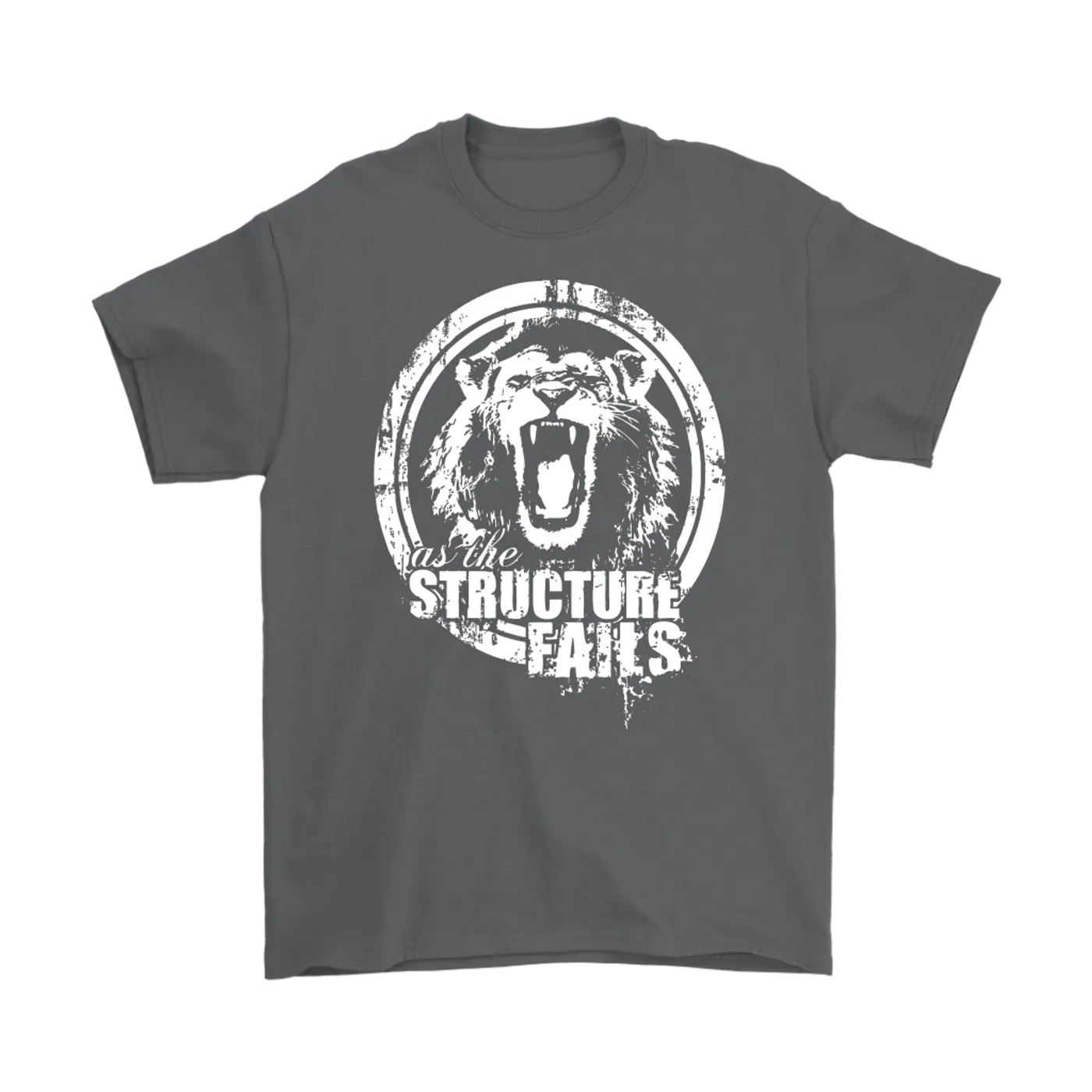 As The Structure Fails Men's Lion Tee