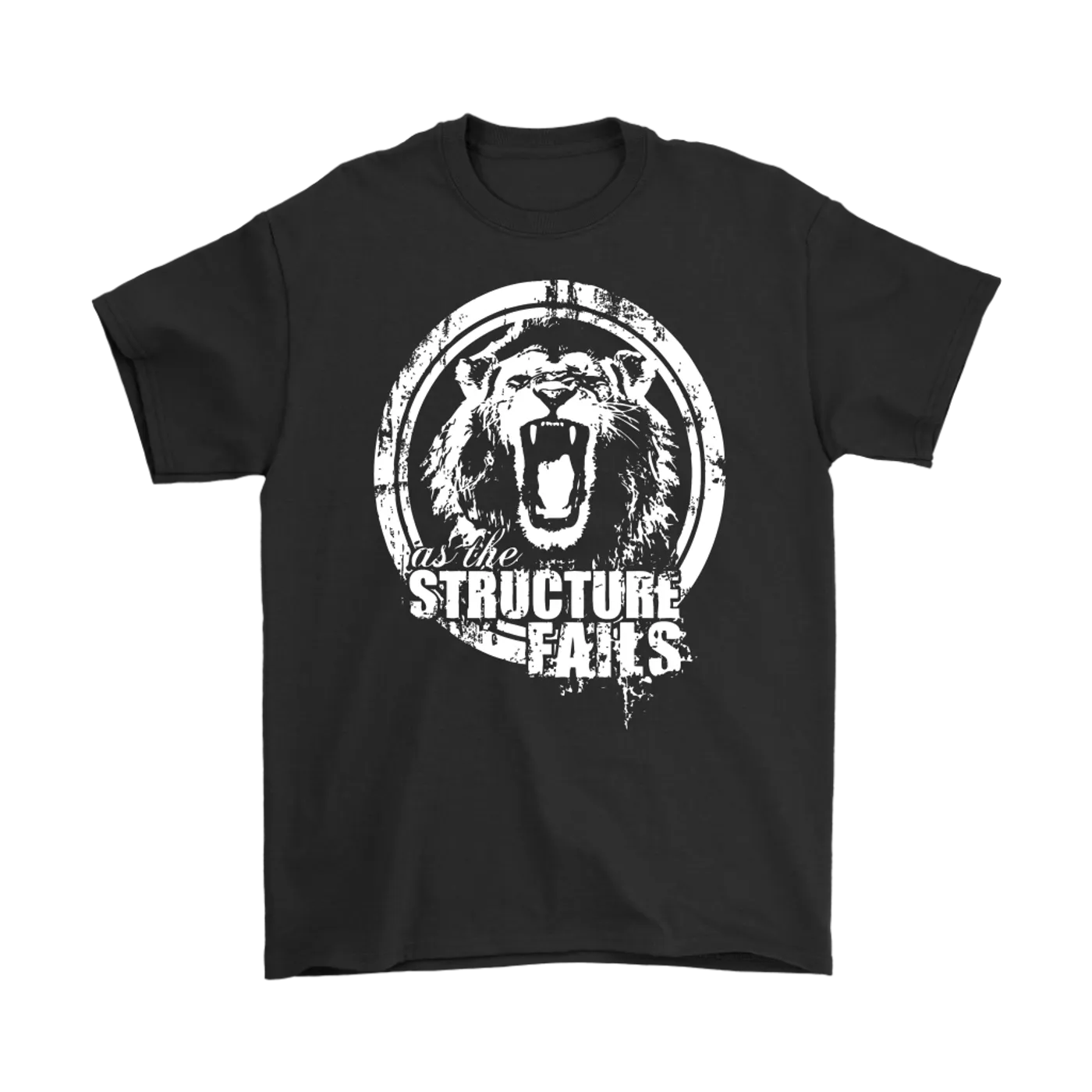 As The Structure Fails Men's Lion Tee