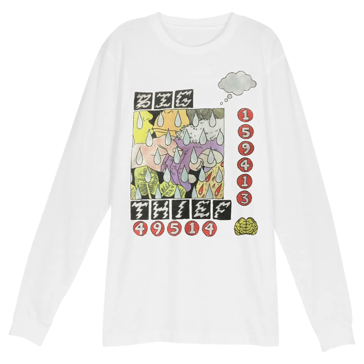 Big Thief Numbers Longsleeve