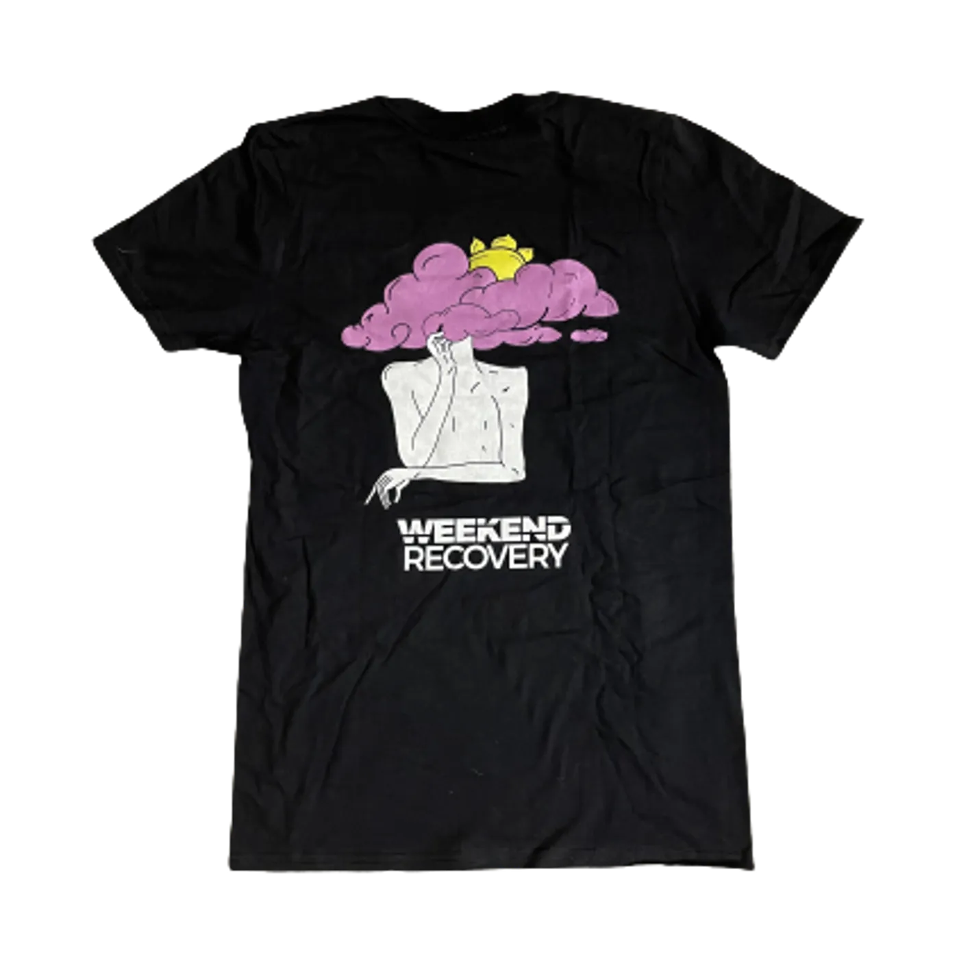 1 Left (Small) Weekend Recovery 'There's a Sense' T-Shirt w/ Back Print