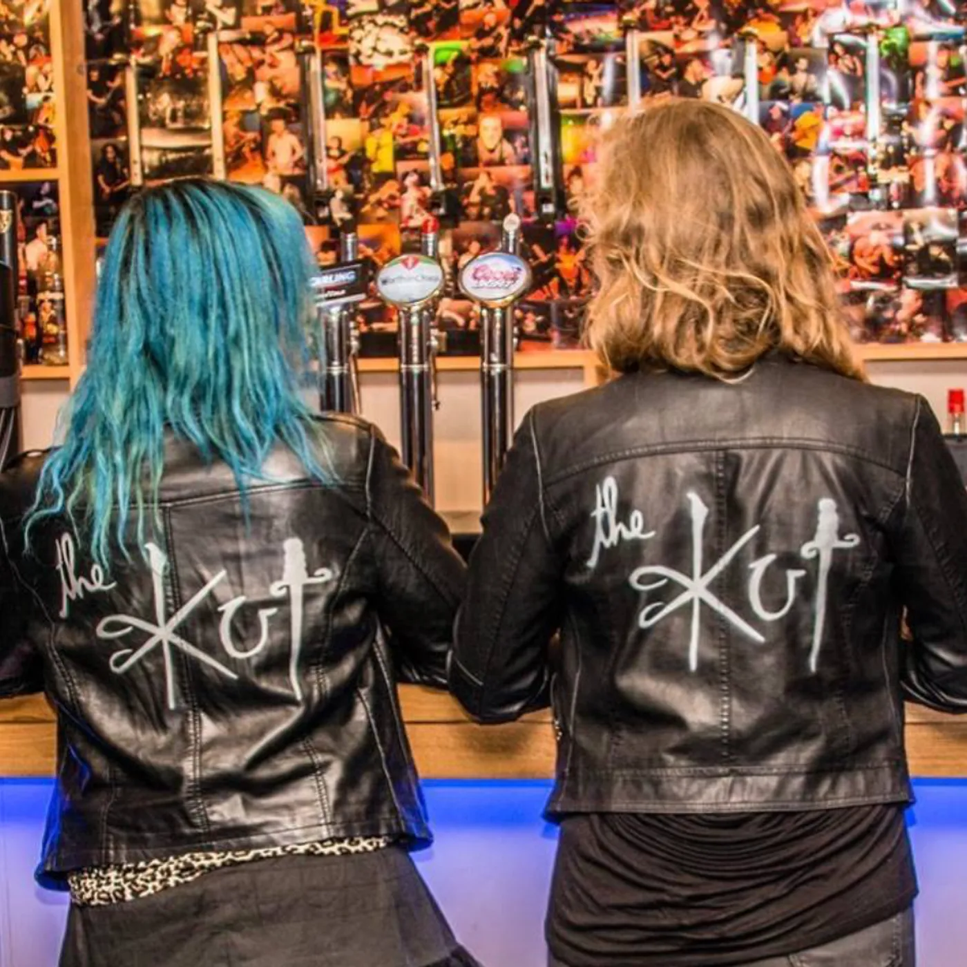 The Kut - Ladies Kustom Jacket - Hand Painted by Maha