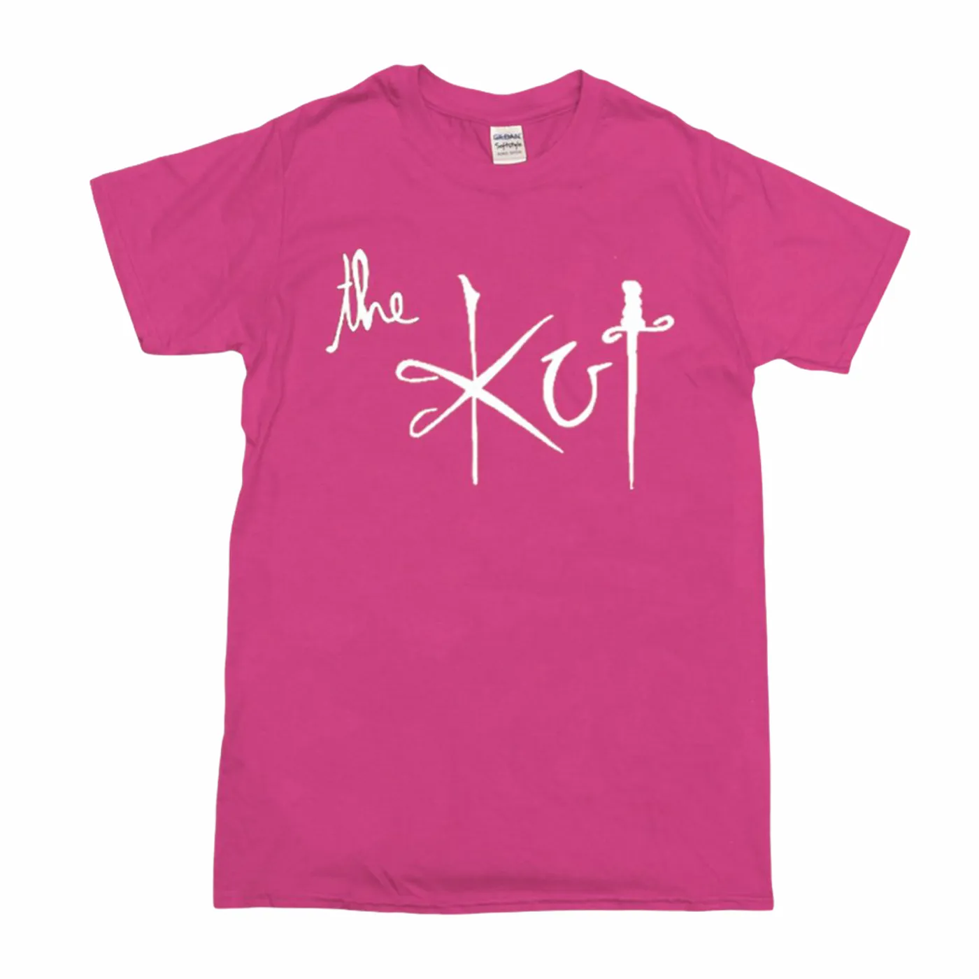 The Kut Logo T-Shirt - Pink w/ White Print