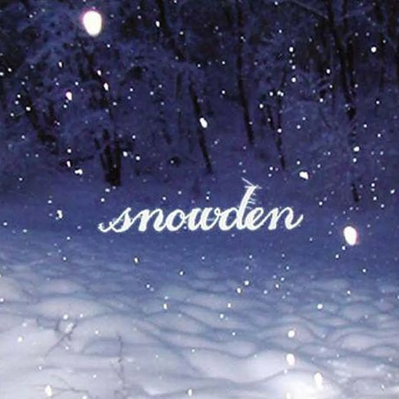 Snowden - Snowden EP cd