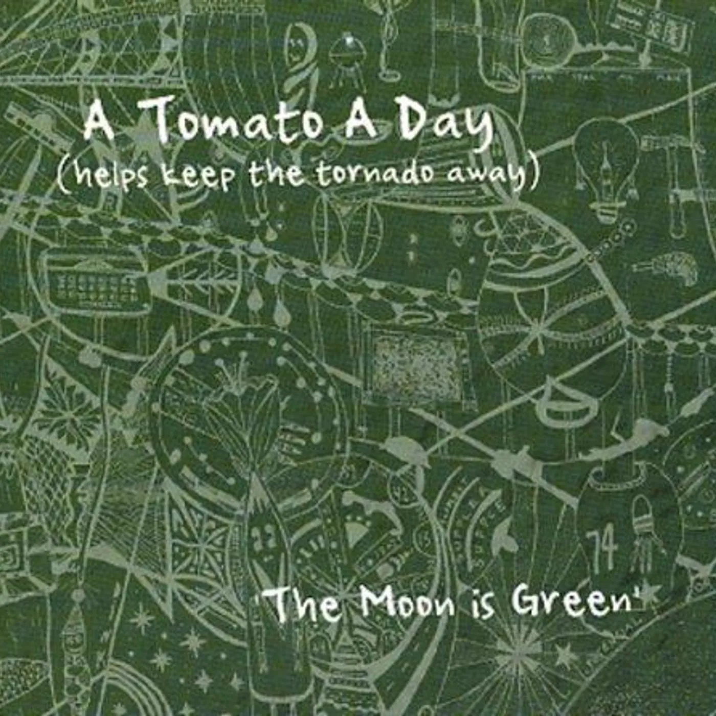  A Tomato A Day A Tomato A Day ‎– The Moon Is Green CD